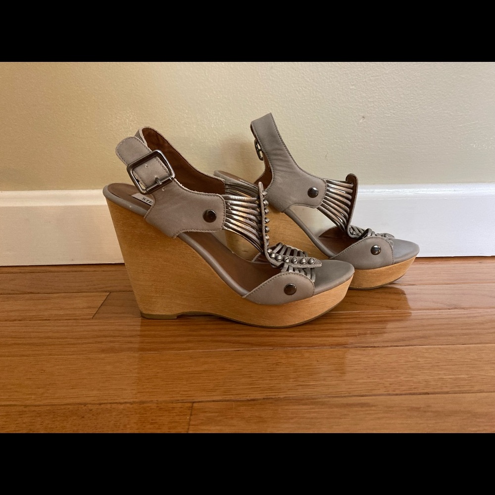 Steve Madden Wooden Wedges